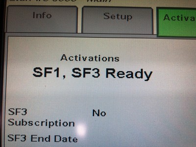 John Deere SF6000 w/SF3 Activation