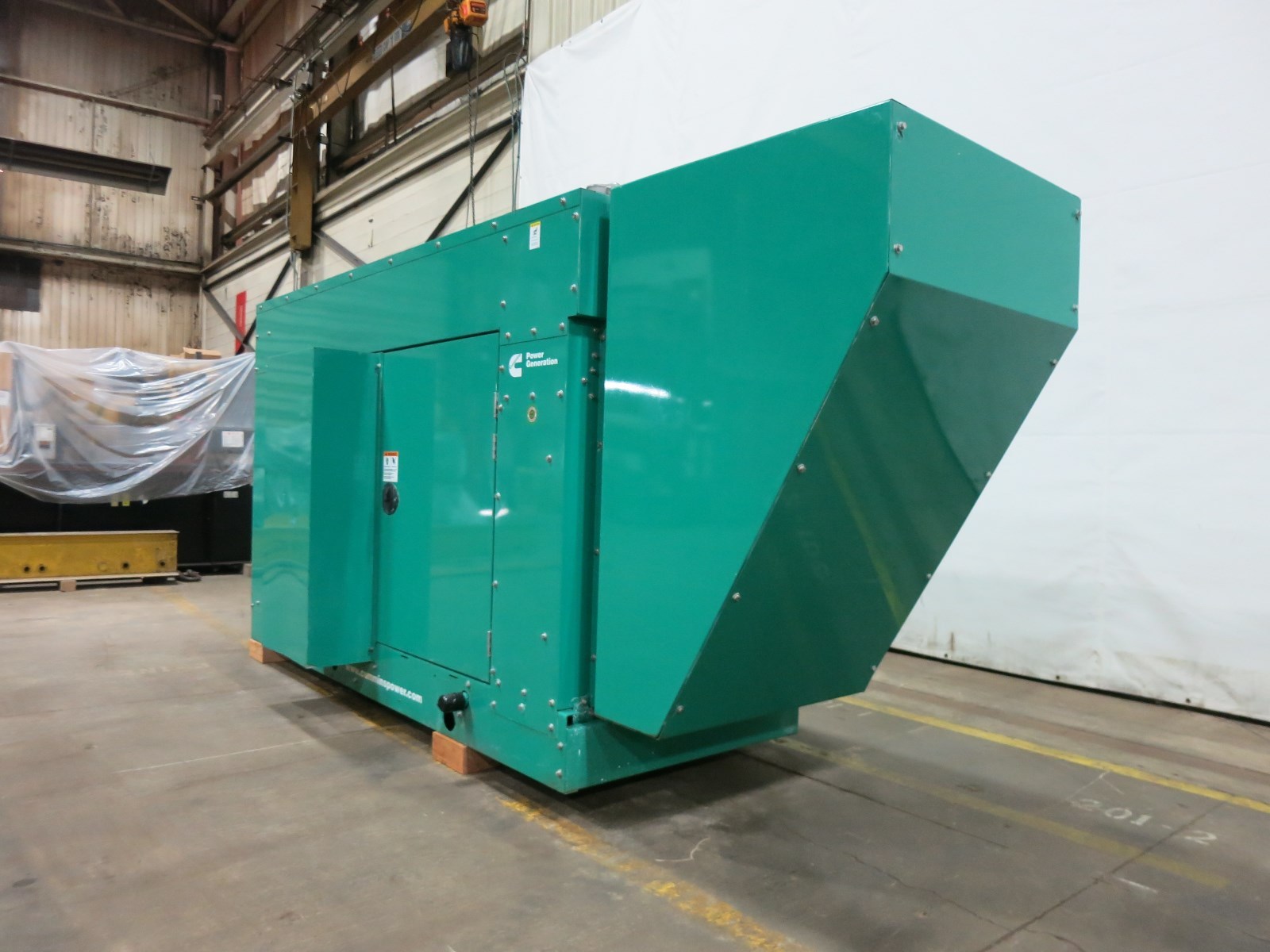 Cummins 150 kW  natural gas generator GM 8.1L engine, Yr '07 - CSDG Stock # 2297