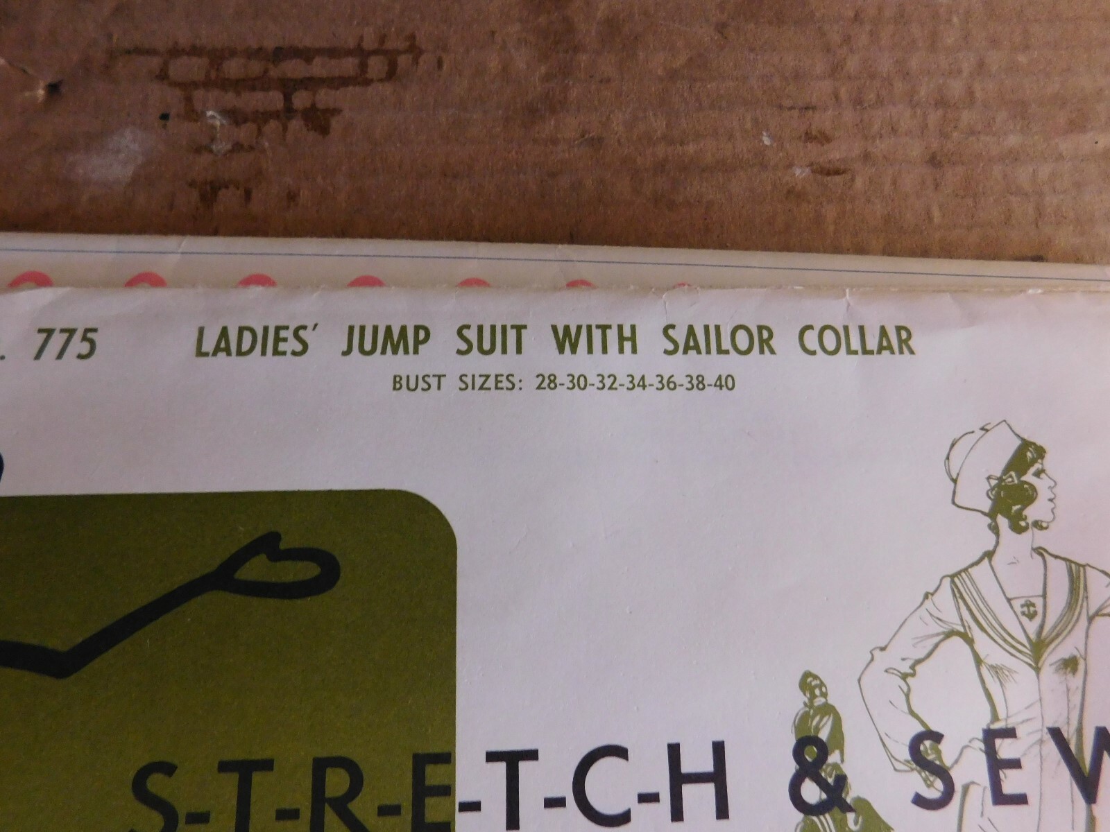 LOT OF 3 VINTAGE STRETCH & SEW PATTERNS NIGHTGOWNS,PARTY DRESS, JUMP SUIT SAILOR