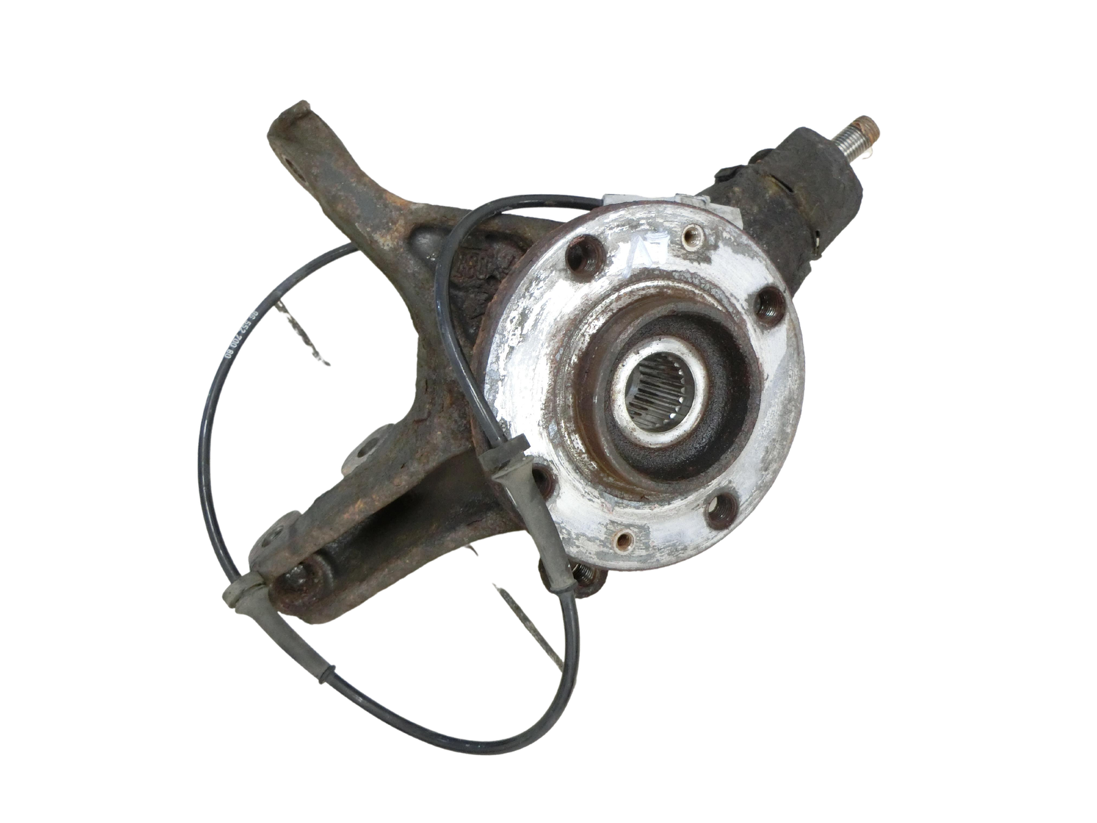 Mangueta Cubo de la rueda con ABS izquierda delante para Citroen C4 Picasso 06-10 - Bild 1