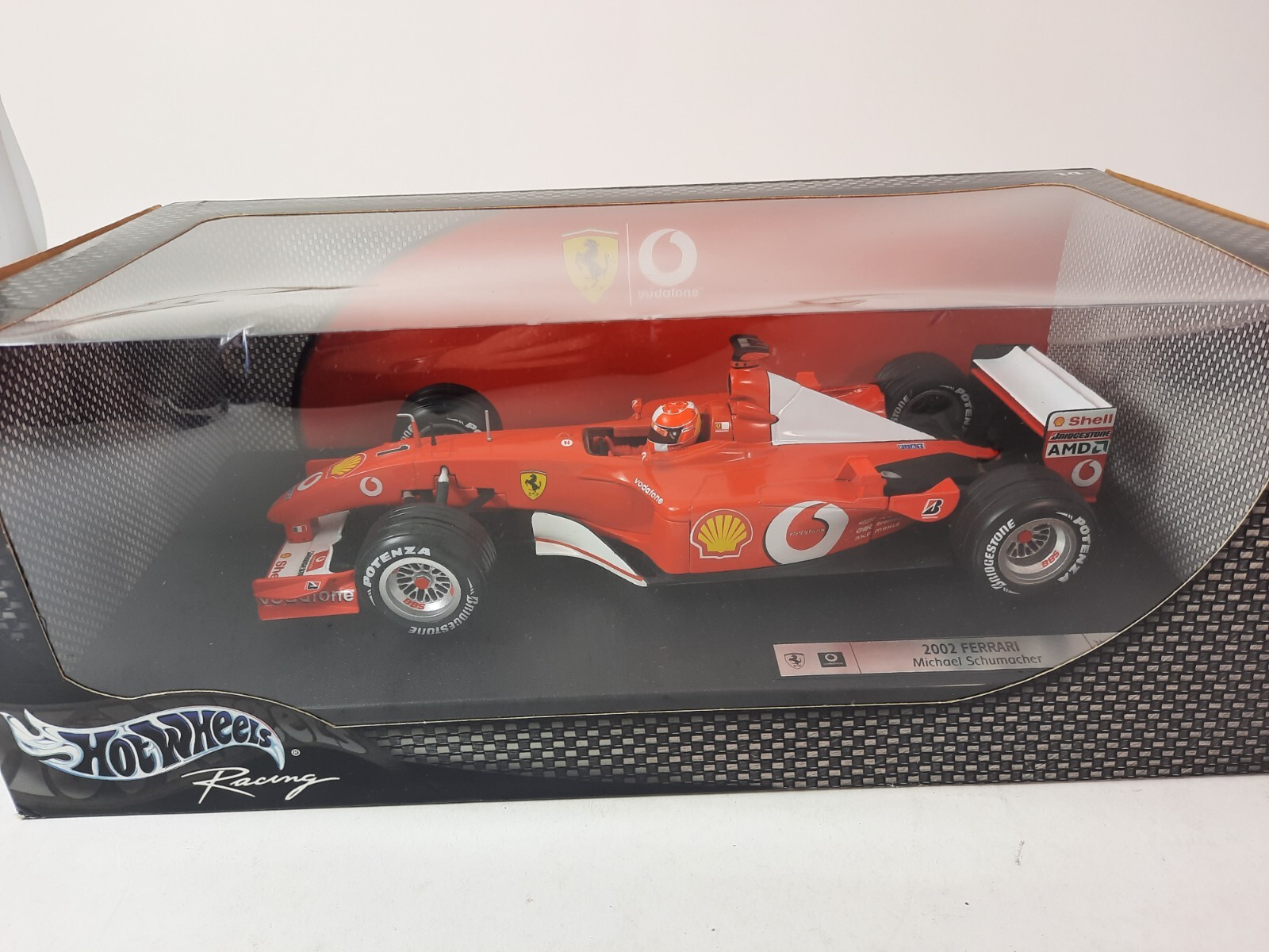 Hot Wheels Ferrari F2001 #1 Michael Schumacher 2002 VODAFONE