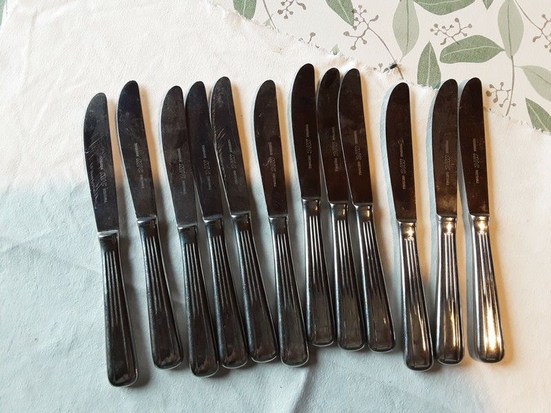 12 Couteaux  Monocoque  Mic Inox