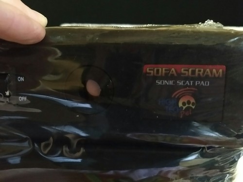 High Tech Pet Sofa Scram Sonic Pad Pet Deterrent. Non-Shock