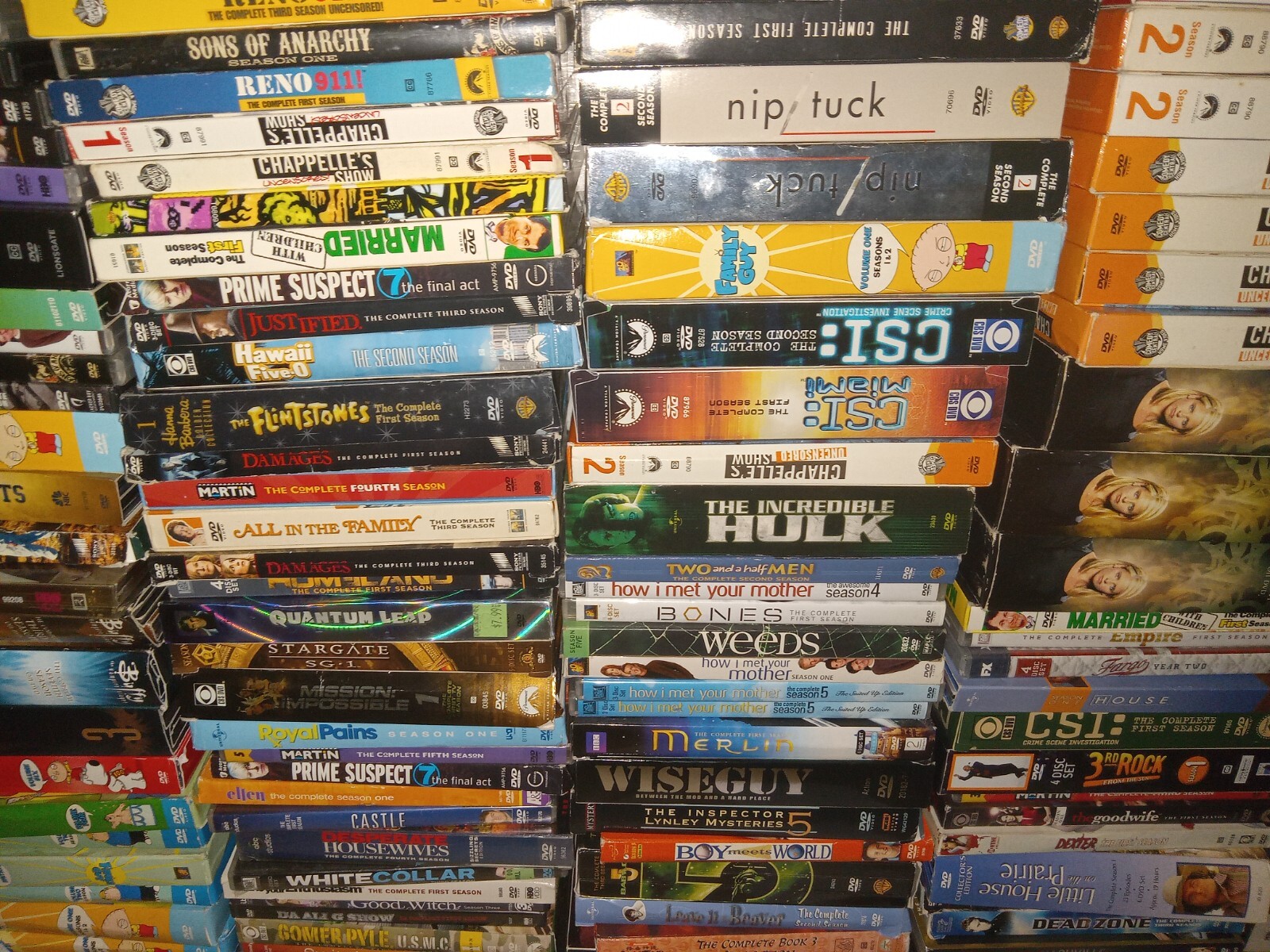100s of complete dvd seasons to pick from! all $5 each!! tv 100s of complete dvd seasons to pick from! all $5 each!! tv