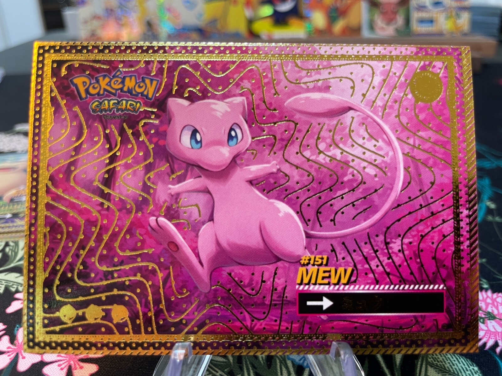 Mew #151 - Gold Holo Box Hit - Flash Edition Safari 2025