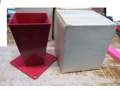 Vintage Simplex Fire Alarm Single Projector red 624-457 PR-1 NOS