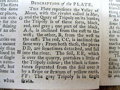 1761 news magazine with view & description of SANTO MENNA VALLEY Salerno ITALY