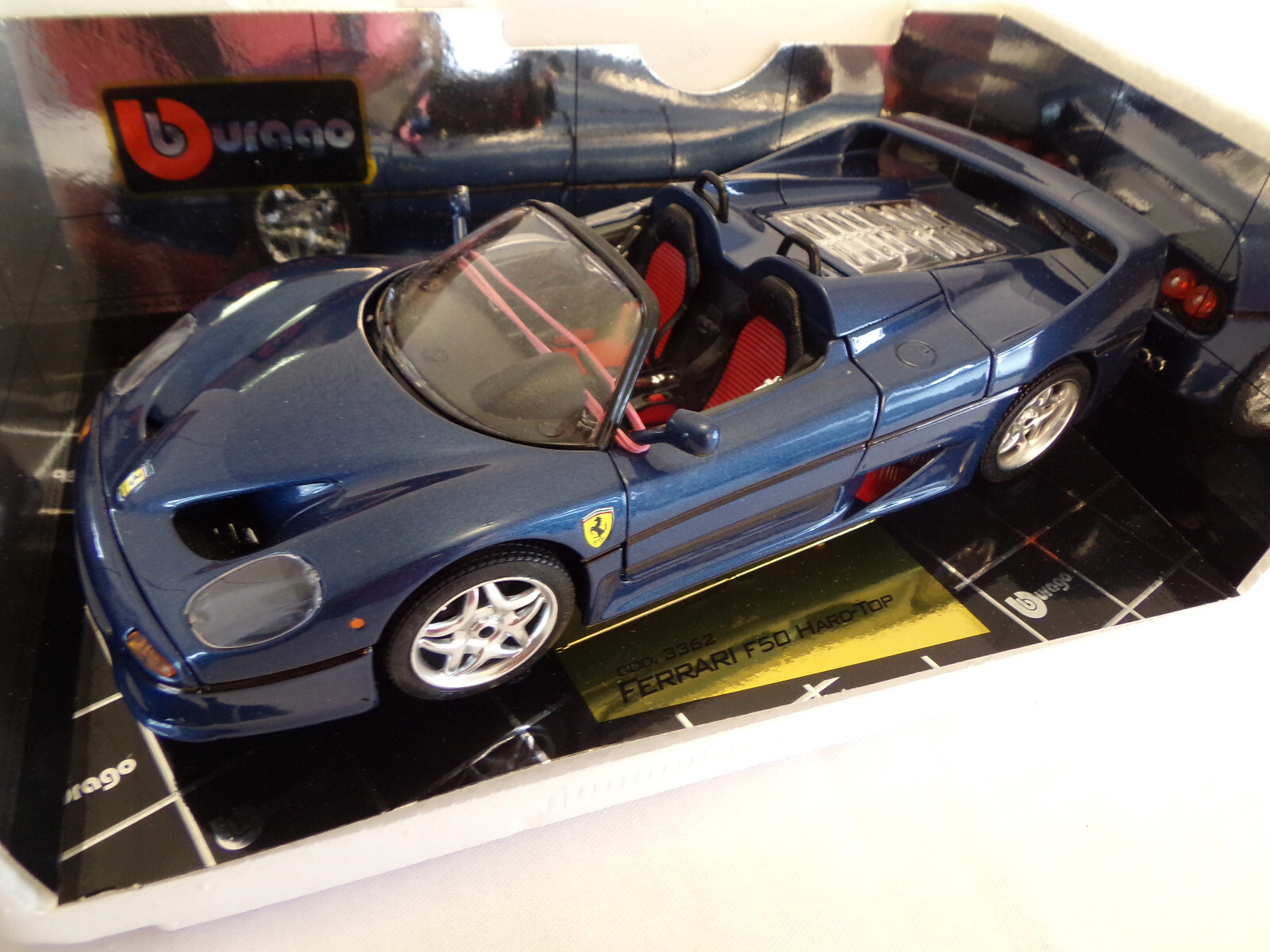 Burago  フェラーリF50 burago (ブラーゴ) ミニカー フェラーリ F50-1995｜トレファクONLINE