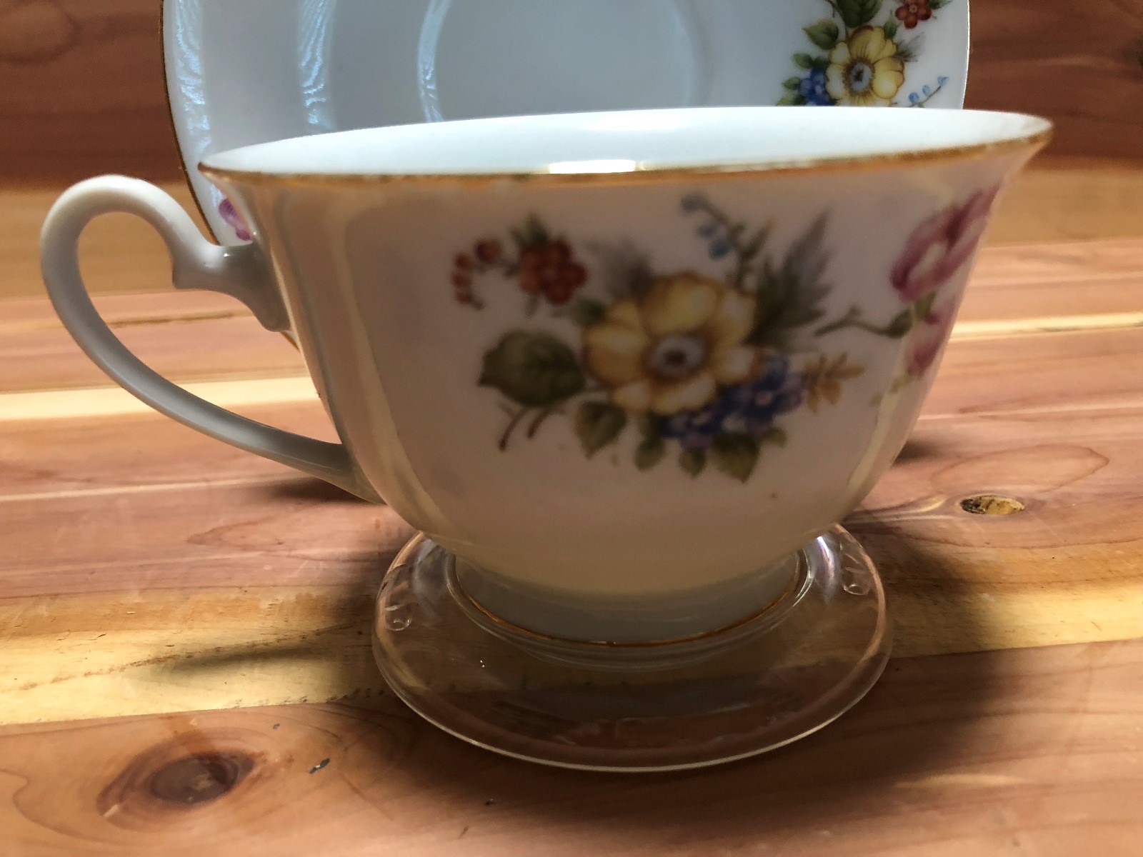 Amerex China Occupied Japan tea cup & saucer pre-owned