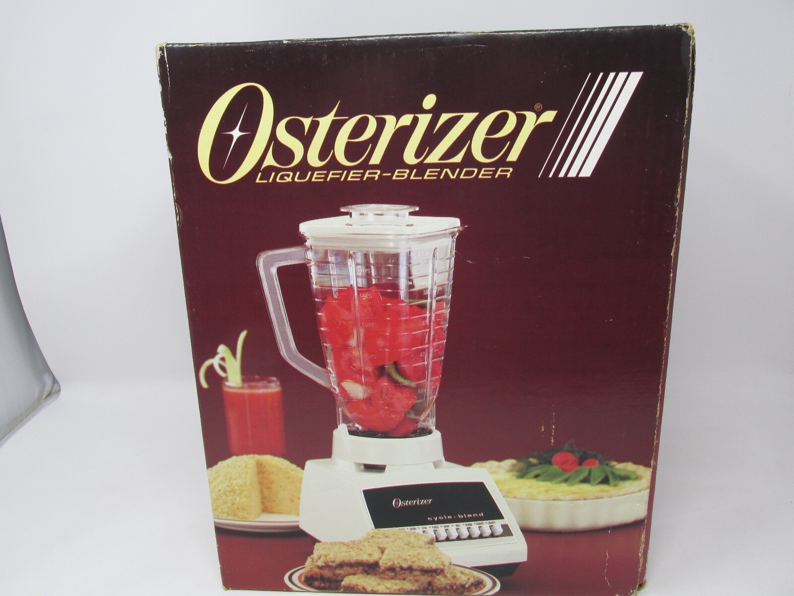 NEW Oster Osterizer Liquefier Blender Almond With Plastic Jar ST27-T