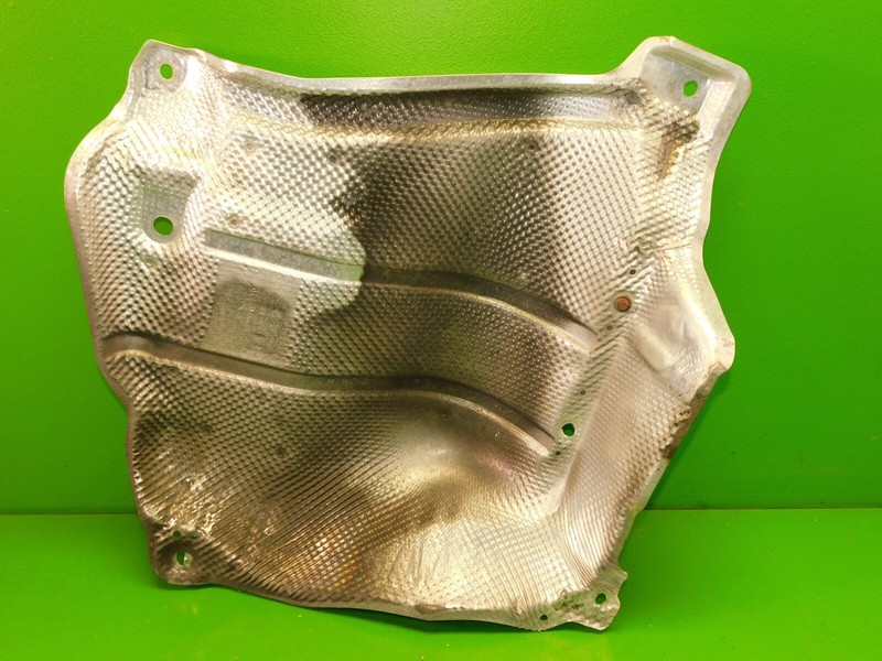 02-09 Audi A4 OEM 8E0804173J exhaust muffler heat shield middle