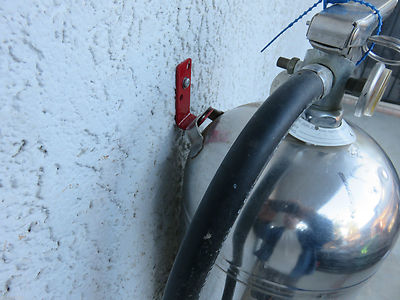 🔥🧯4-AMEREX WALL HOOK BRACKETS  FOR 2 1/2 GAL WATER PRESSURE FIRE EXTINGUISHERS