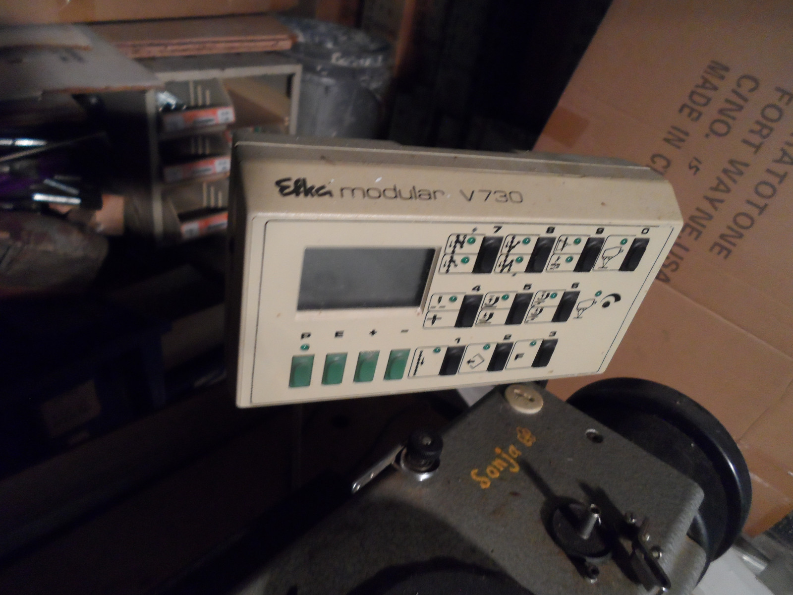 Adler Industrial Sewing Machine w/ Elka Variostop Modular