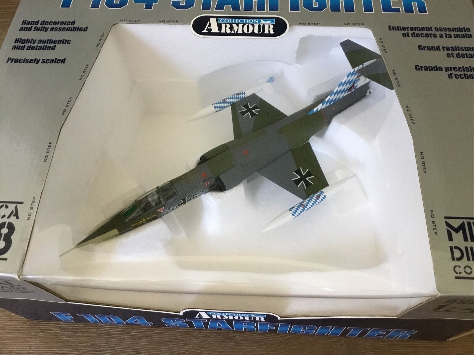 Franklin Mint Armour 1/48 F-104 ドイツ空軍 Rare Franklin Mint / Armour F-104 Starfighter, USAF, 1:48