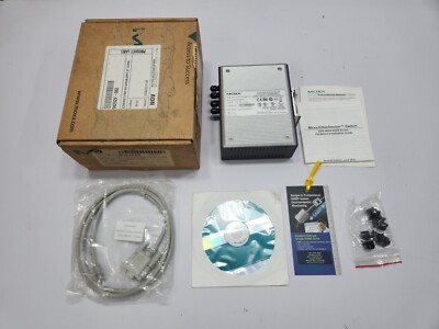 MOXA EDS-408A-MM-ST-T ETHERNET SWITCH 1201408100021 REV 1.3
