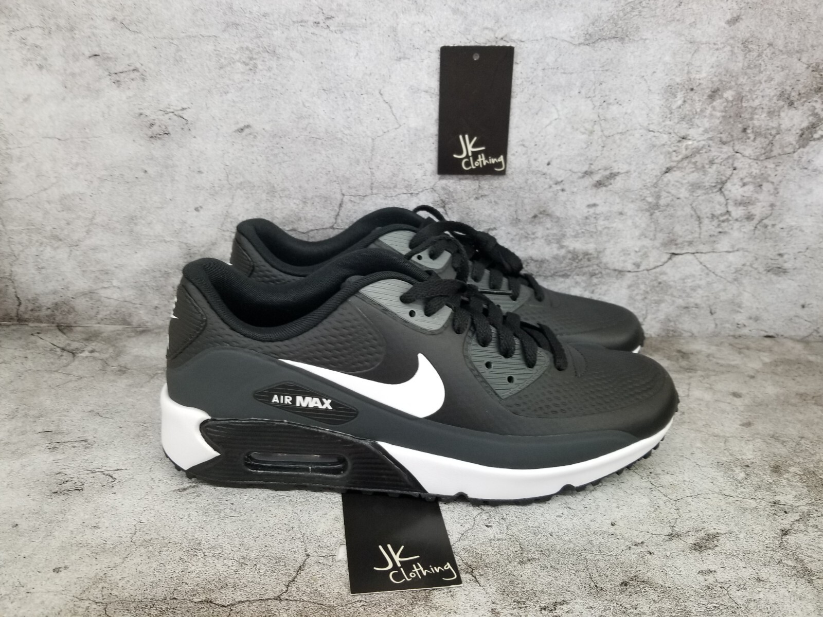 CU9978-002 Nike Air Max 90 G Golf Shoes Black White CU9978-002 Nike Air Max 90 G Golf Shoes Black White