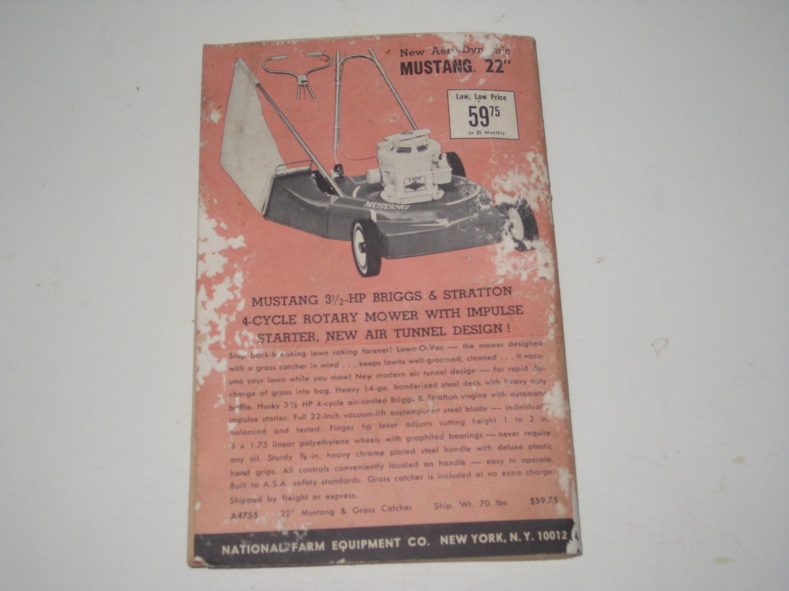 Vintage 1967 National Farm Equipment Company Catalog Agriculture Home Garden