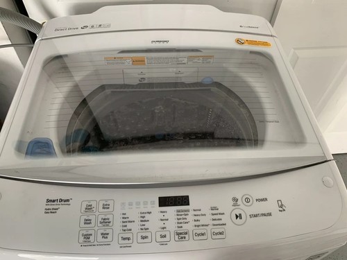 LG washing machine WT1501CW white top loader Good condition. (Needs Repair)