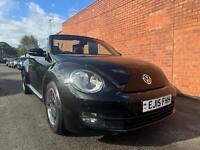 2015 Volkswagen Beetle 1.2 TSI Design Cabriolet Euro 5 2dr BLACK