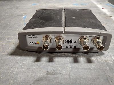 Qty 2: Axis 240Q 4-Channel Video Server CCTV IP Network Encoder - Free Shipping