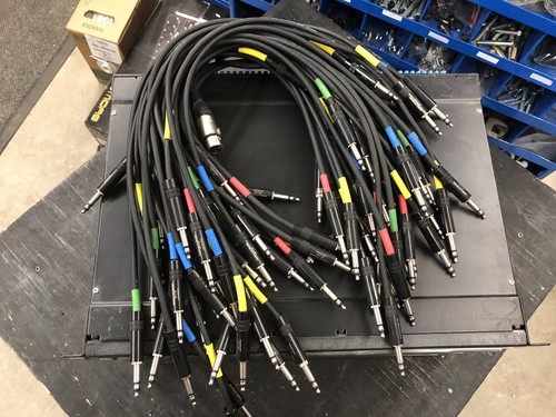 3- ADC 48 Point Patch Bays W/ Cables