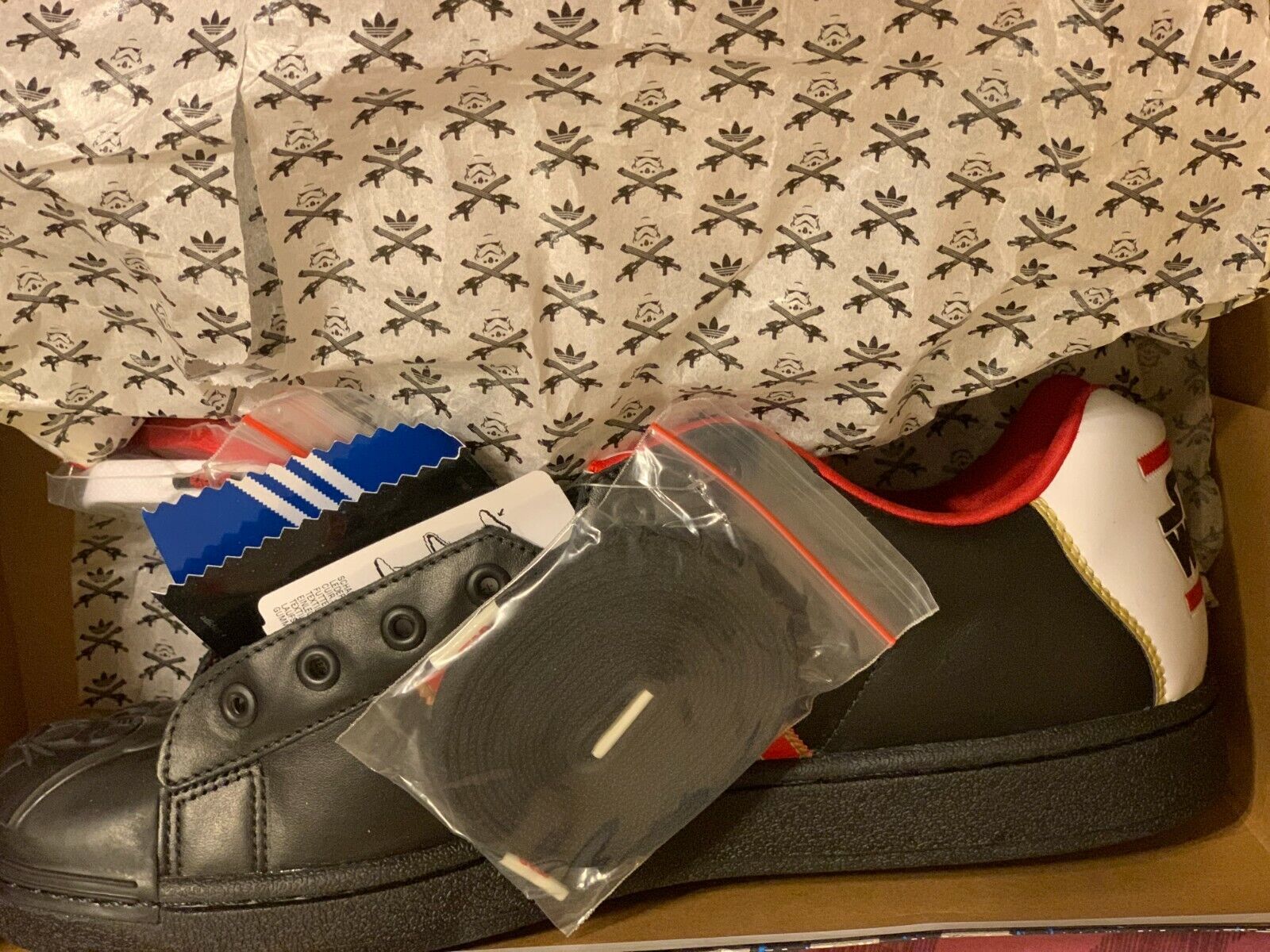 Adidas Darth Vader Ultrastar Star Wars 12.5 Deadstock!! | eBay Adidas Darth Vader Ultrastar Star Wars 12.5 Deadstock!! | eBay