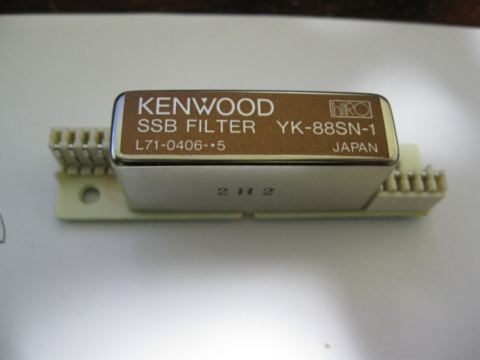 YK-88SNトリオSSBナローフィルター TRIO YK-88SN SSBナローフィルター 1.8KHz KENWOOD