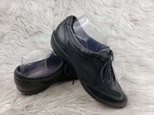 CLARKS EVERYDAY 84974 Black Leather Casual Shoes Size 8.5 M