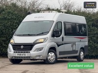 2019 Hobby Vantana Fiat|2 Berth|4 Belt|Rear Tranverse Bed|Awning|Solar Panel|TV 