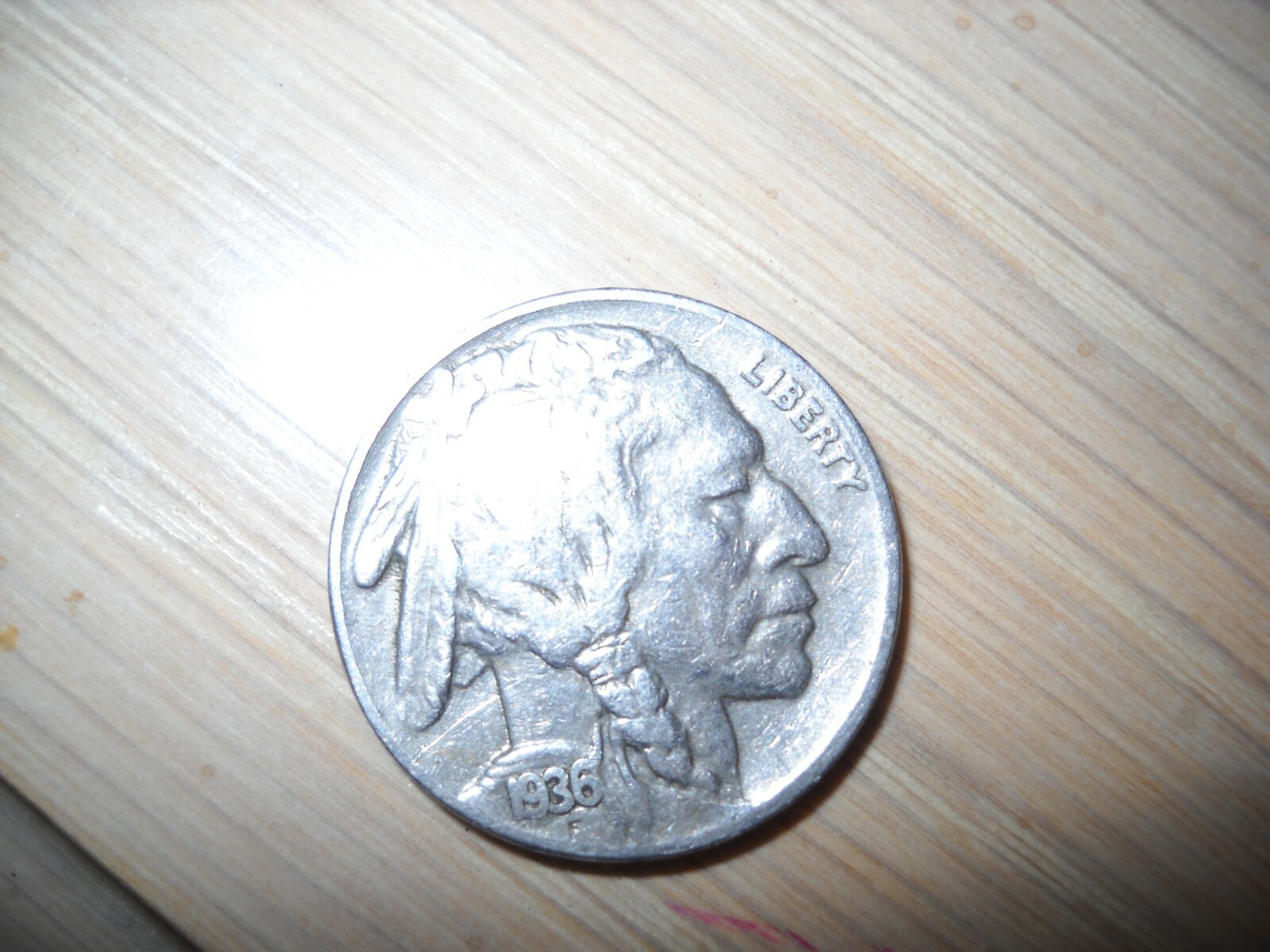 VINTAGE 1936 P ERROR INDIAN HEAD BUFFALO NICKEL | eBay VINTAGE 1936 P ERROR INDIAN HEAD BUFFALO NICKEL | eBay