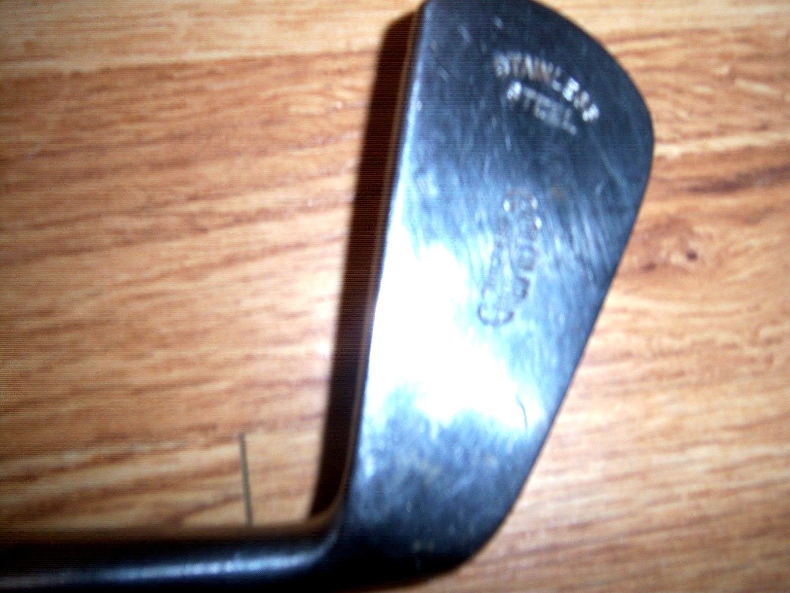 ...TWO ANTIQUE GOLF CLUBS WITH HICKORY SHAFTS