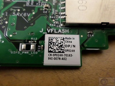 Dell M610 / M710 Flash Slot Board for PowerEdge Blade Systems P024H Refurbished