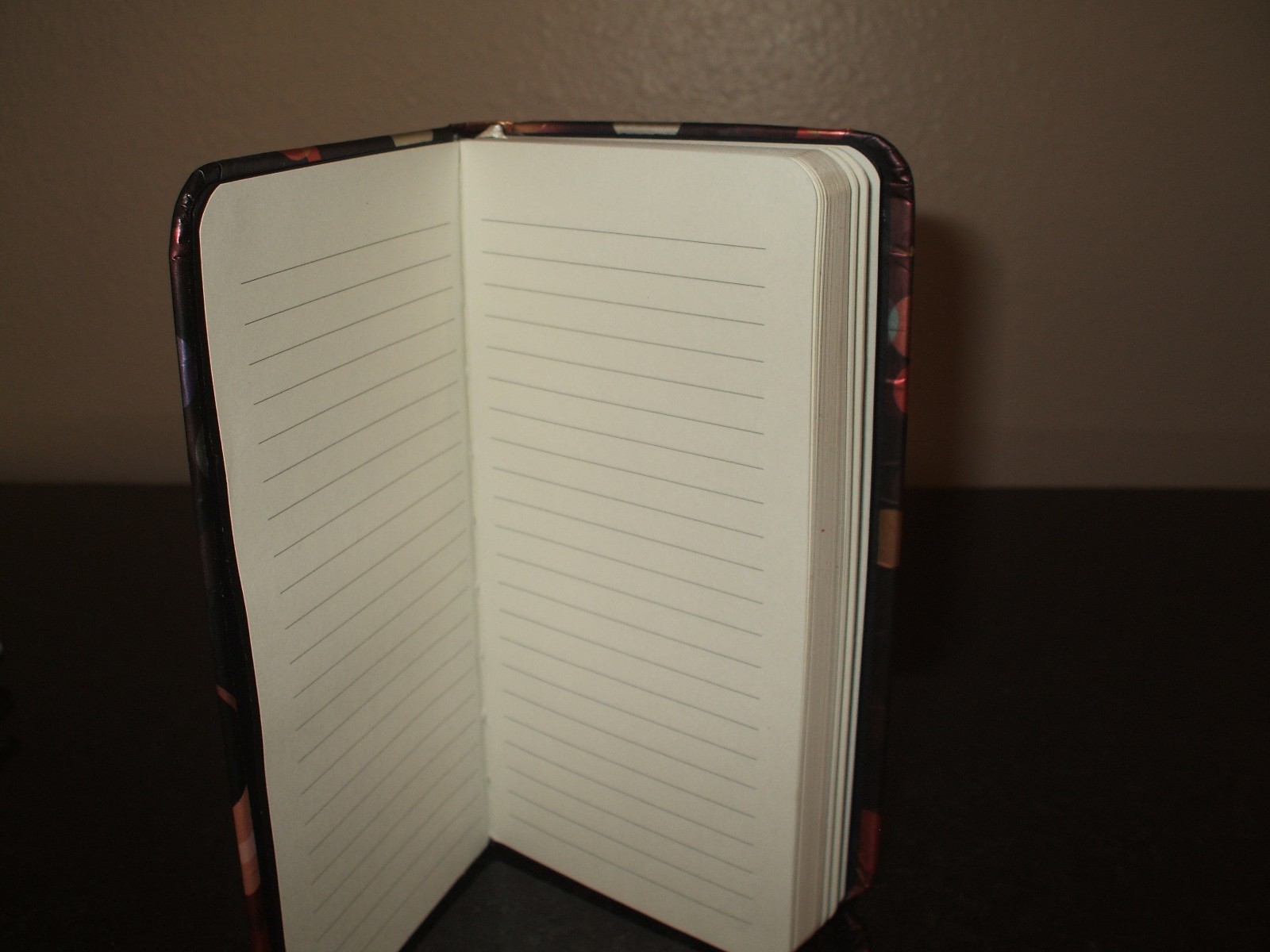 Decorative Slim Fashion Journal 160 Lined Pages 3-1/2