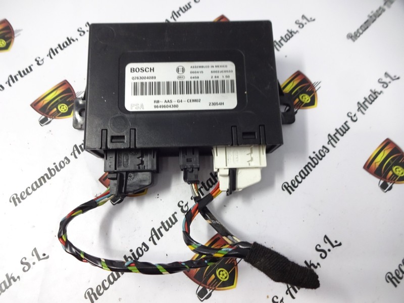 Module De Parking Peugeot 607 407 CitroÃ«N 0263004089 9649604380