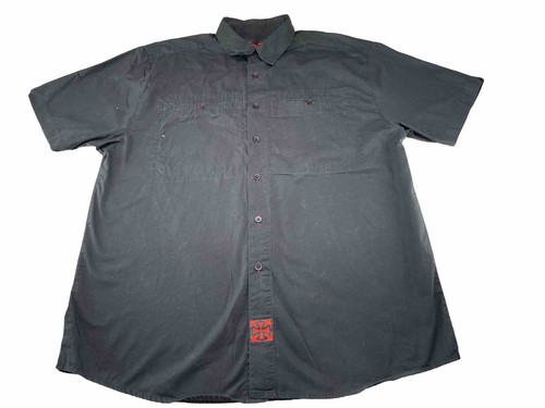 【EZKATON】24FW★ Check Snap Button Shirt Choko Authentics Snap On Tools Red Button Up Shirt - Large