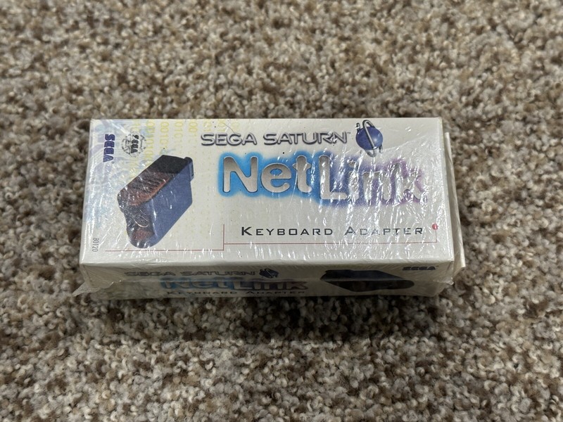 Netlink Keyboard Adapter Sega Saturn New In Box Sealed
