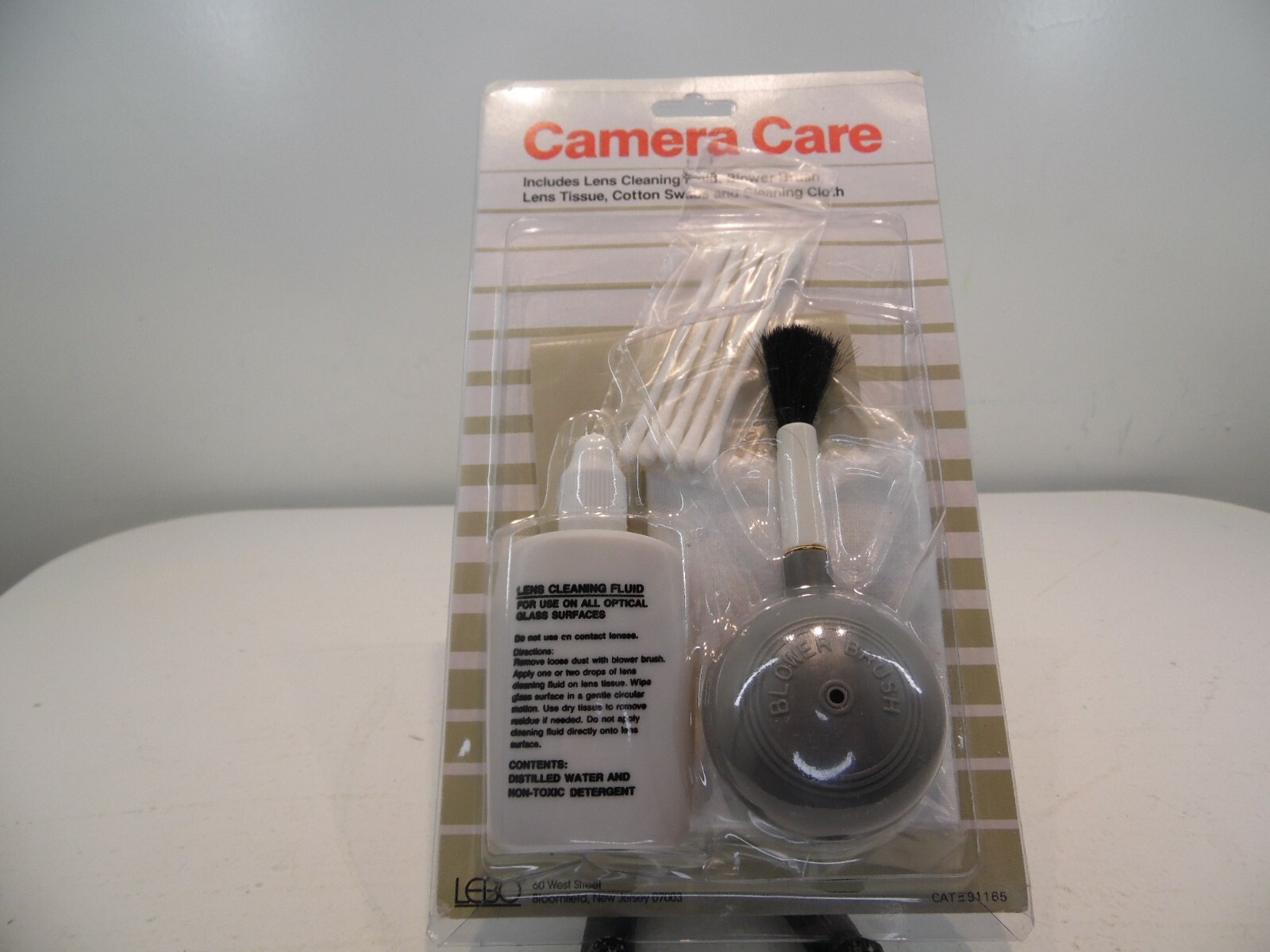 Camera Care Kit Camera care(957c2) Lebo made in Taiwan new never opened
