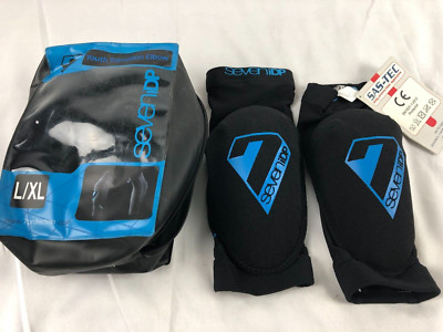 7 iDP Youth Transition Elbow Pads SIZE L/XL Black