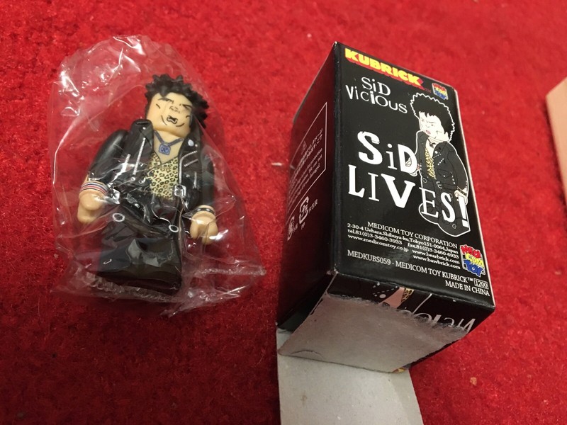 Sid Vicious KUBRICK mini figure 2003 Medicom Sex Pistols | eBay