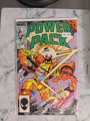 POWER PACK #18 VOL. 1 9.4 MARVEL COMIC BOOK CM2-186