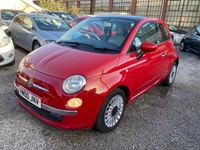 2010 Fiat 500 1.2 Lounge 3dr [Start Stop] HATCHBACK Petrol Manual
