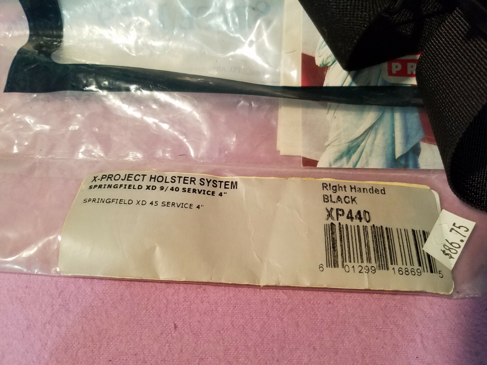 Galco Gunleather X-Project RH Holster System Springfield XD 9/40, XD 45 SERV. 4