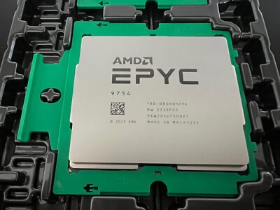 AMD EPYC 9754 CPU | Bergamo SP5 128-Core 2.25GHz | New, Genuine, Final Release
