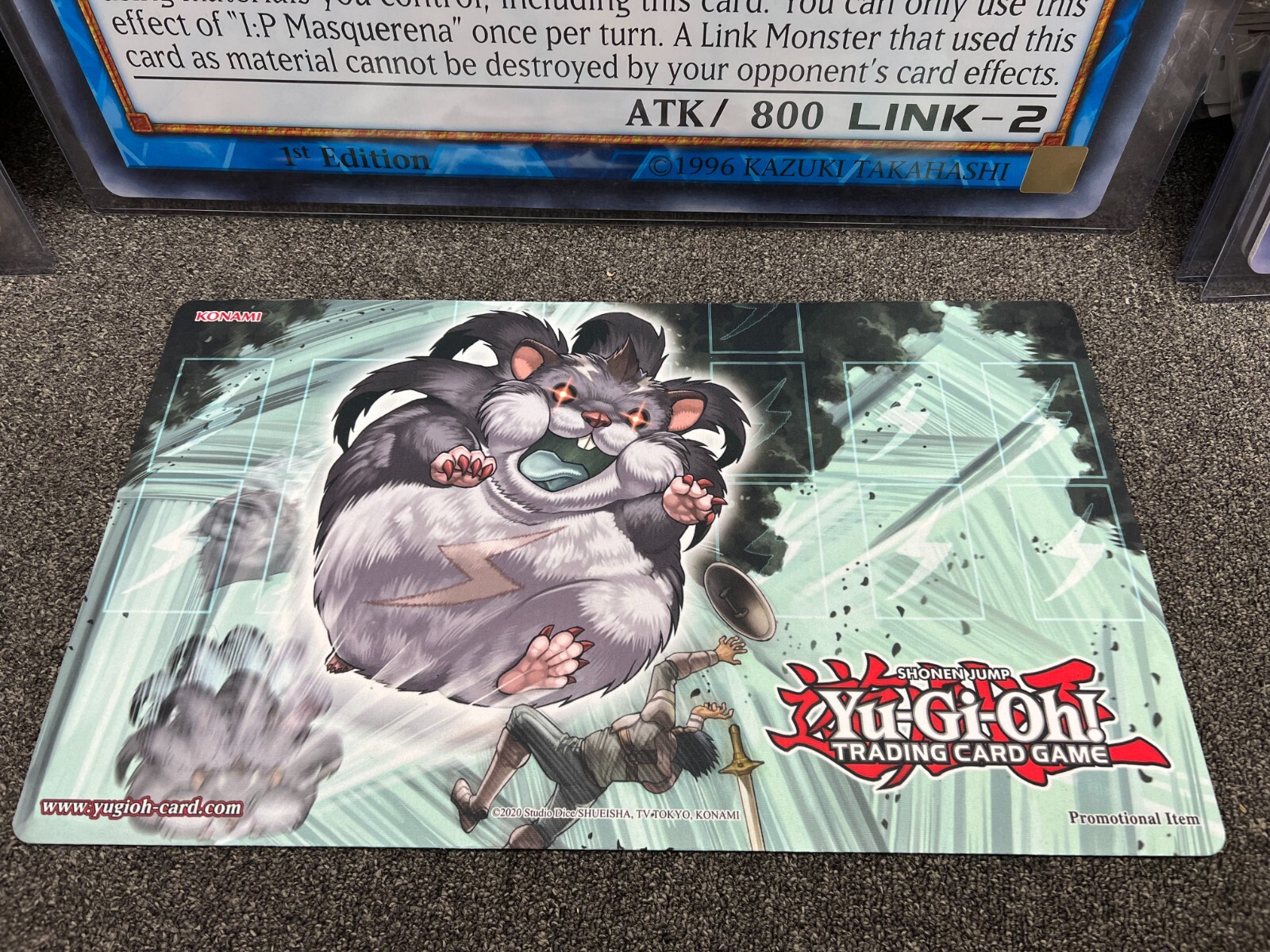 Yugioh Time Wizard Super Nimble Mega Hamster Playmat NEW! | eBay Yugioh Time Wizard Super Nimble Mega Hamster Playmat NEW! | eBay