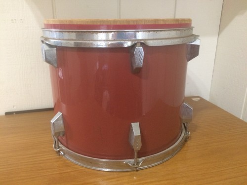 Mapex Venus 13 Round X 11 Mount Tom drum serial number 216658 red drum