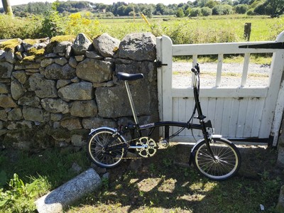 M6L Brompton 6-Gear Folding Bike, serviced and ready to ride