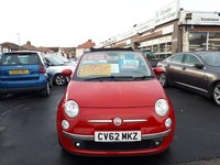 2012 Fiat 500 C 1.2 Lounge Convertible From £5,495 + Retail Package CONVERTIBLE 
