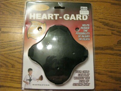 Markwort Heart-Gard Chest Protection Guard w/adj Straps, Youth up to 120 lbs
