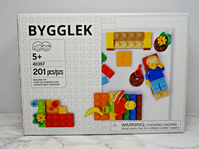 BYGGLEK 201-piece LEGO® brick set, mixed colors - IKEA