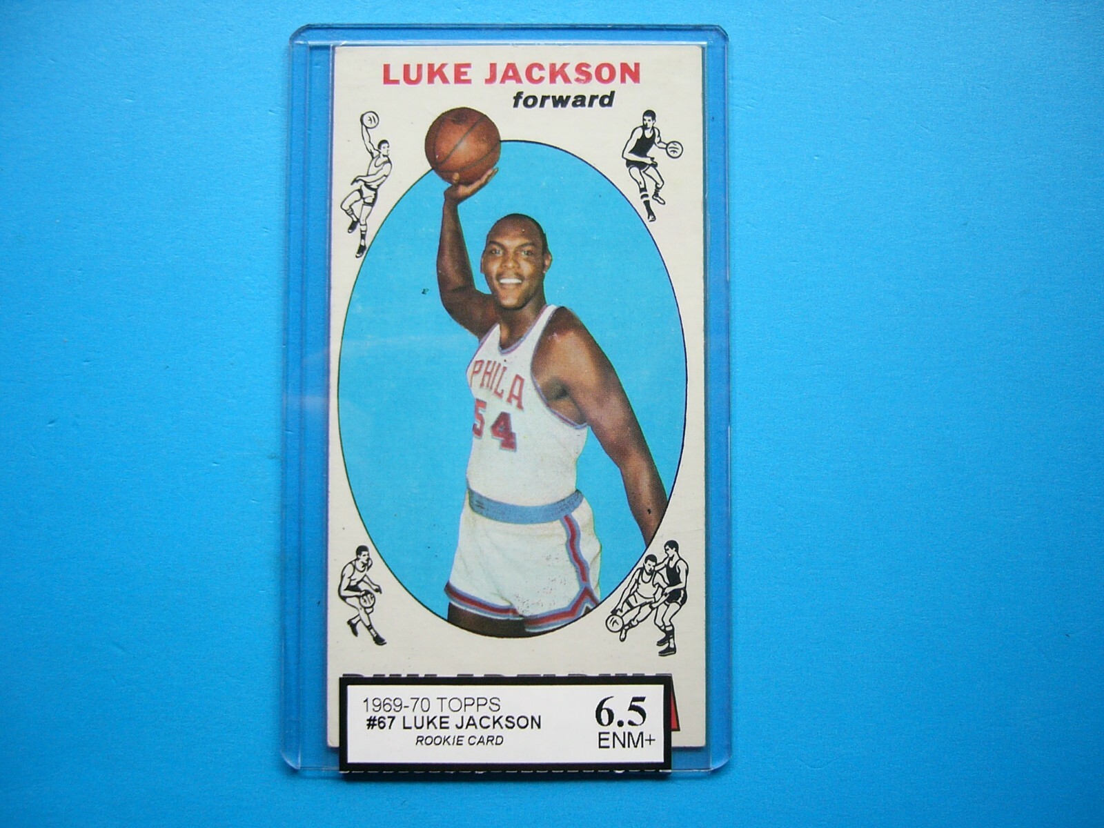 1969/70 TOPPS NBA BASKETBALL CARD #67 LUKE JACKSON ROOKIE